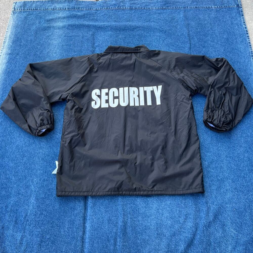 Rothco Security lined button up windbreaker jacket - image 7